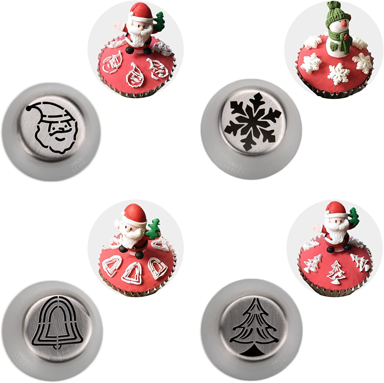 Christmas Russian cylindrical piping nozzles stainless steel - gallery 3