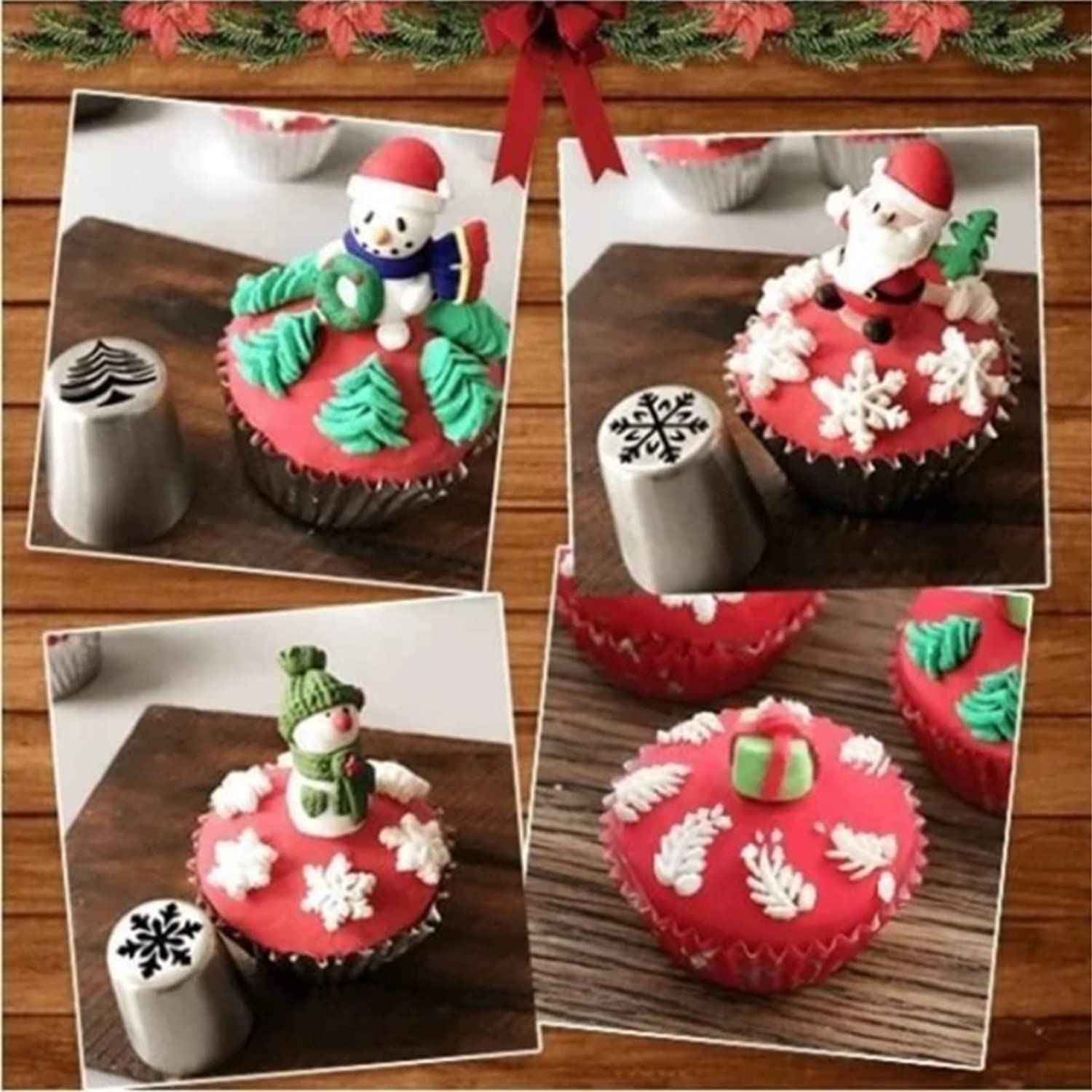 Christmas Russian cylindrical piping nozzles stainless steel - gallery 6