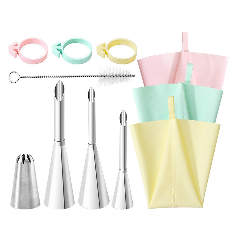 11-piece nordic puff nozzles set