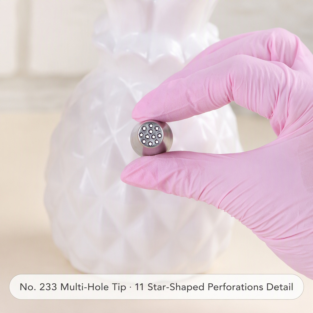 FDA verified food-contact safe 304 stainless steel certification for Willia piping tips