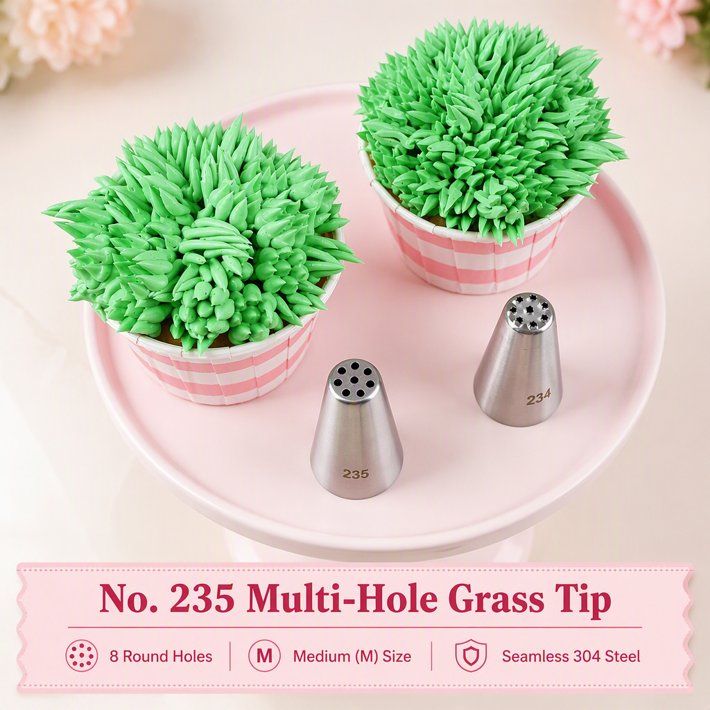 Key features and 304 food-grade stainless steel material of No. 235 nozzle